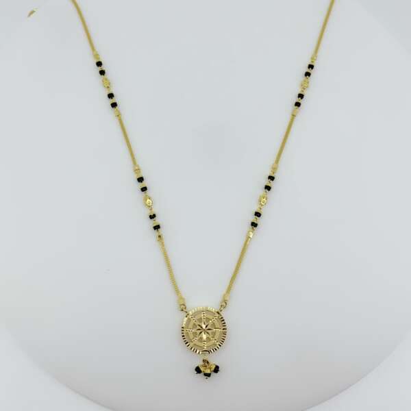 Graceful Gold Mangalsutra Pendant