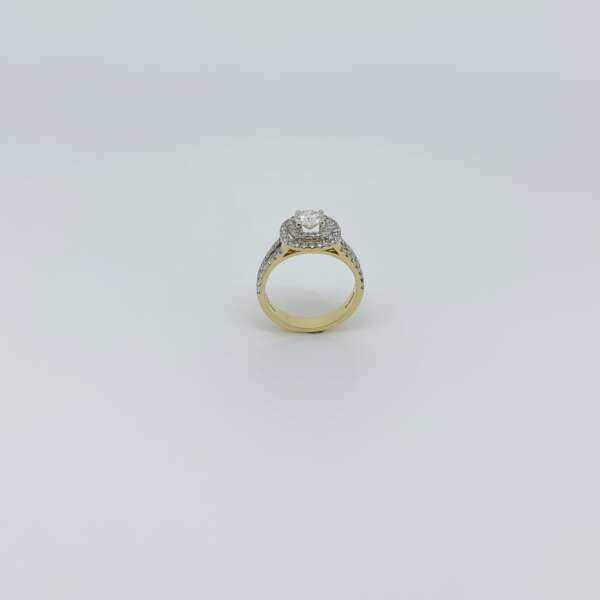 Cushion Halo Diamond Ring For Her