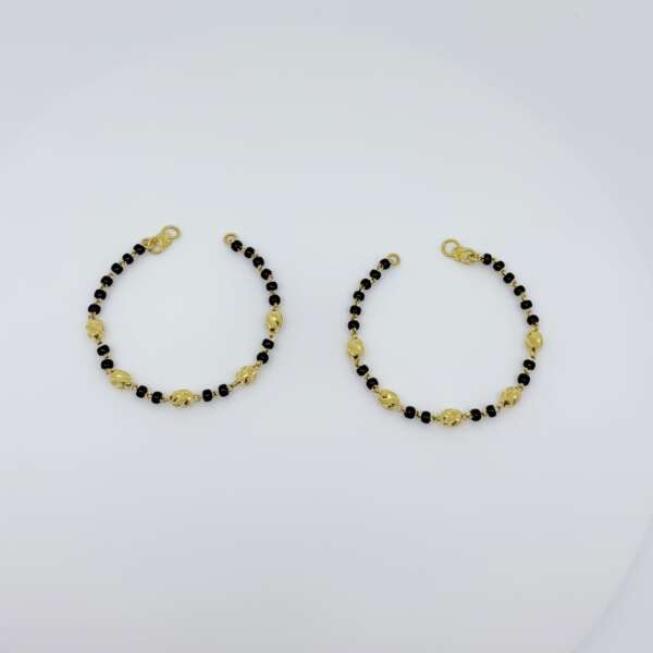 Golden Bead Harmony Bracelet