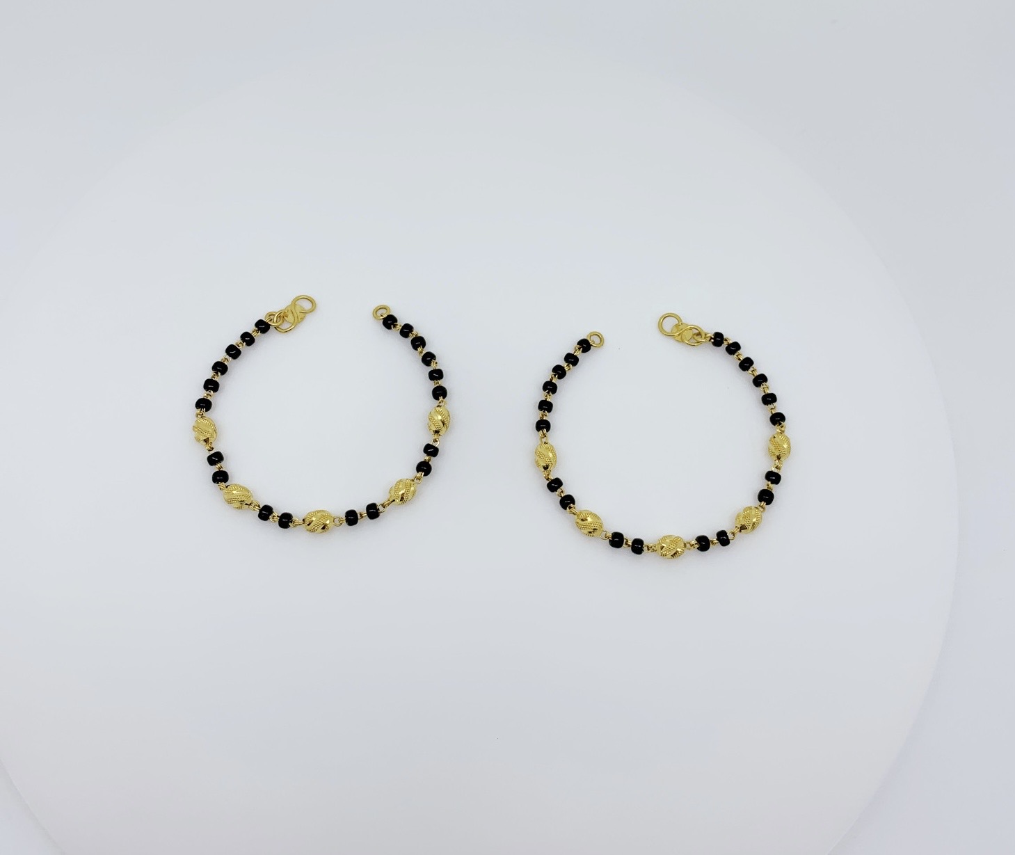 Golden Bead Harmony Bracelet