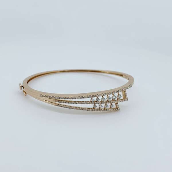 Modern Wings Diamond Bracelet