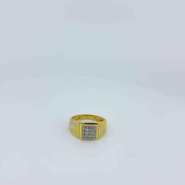 Eternal Spark Gold Ring For Him