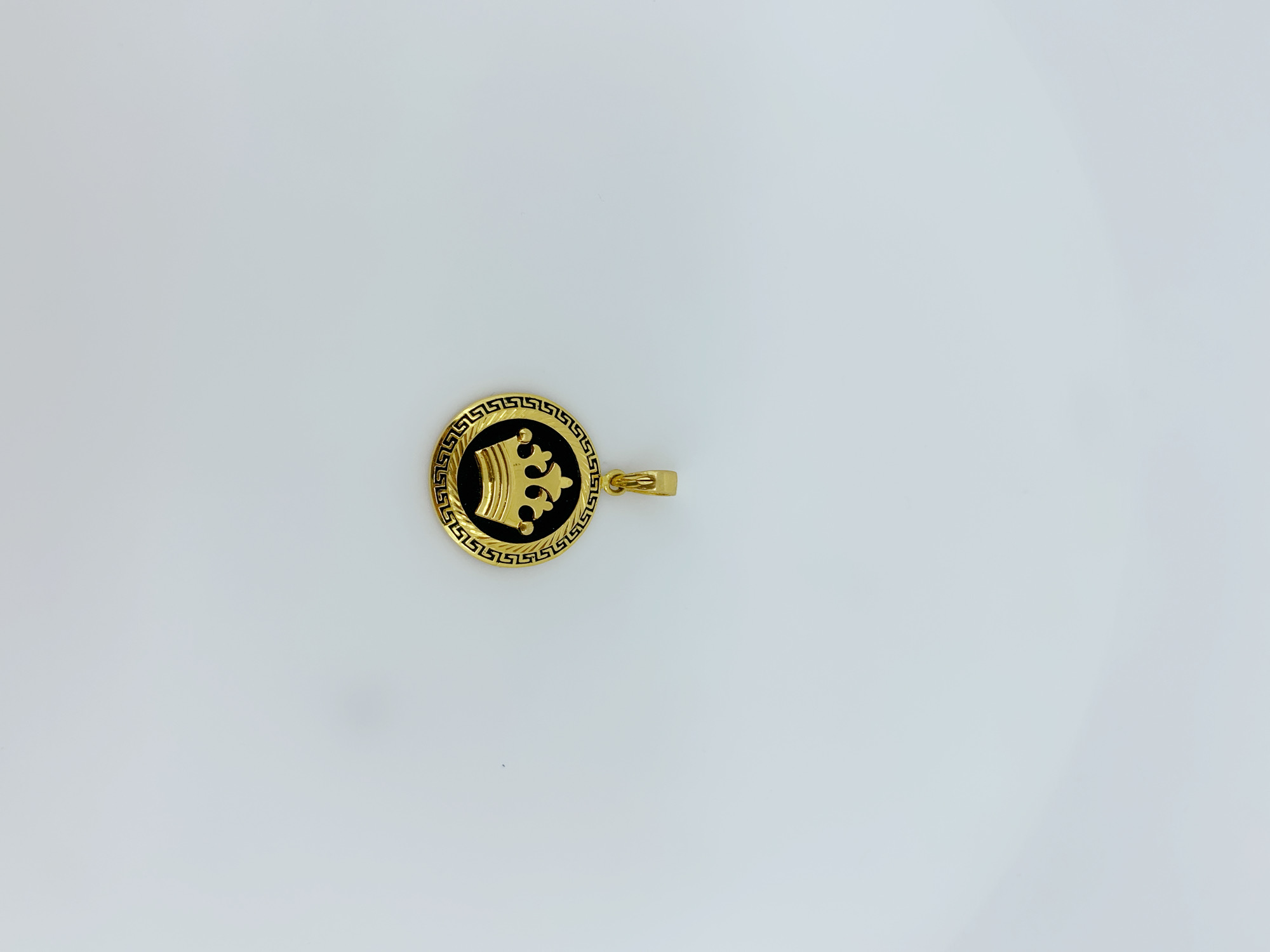 Royal Crown Gold Pendant