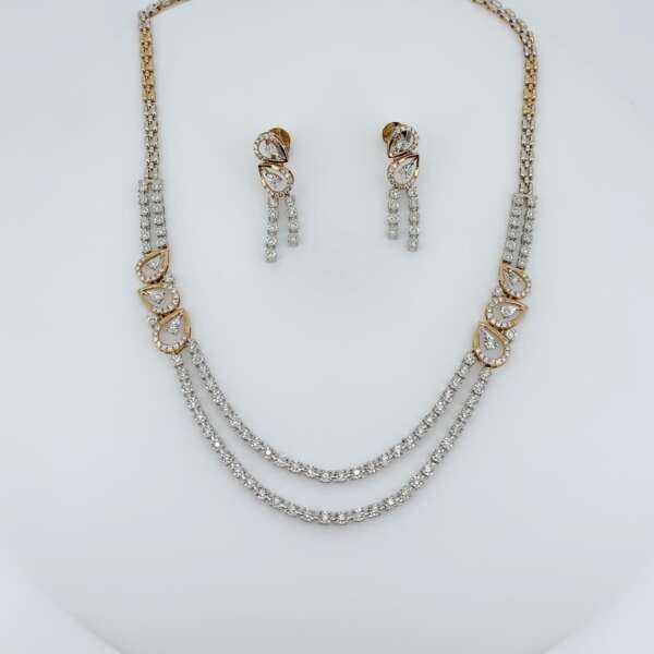 Twin Strand Elegance Diamond Set