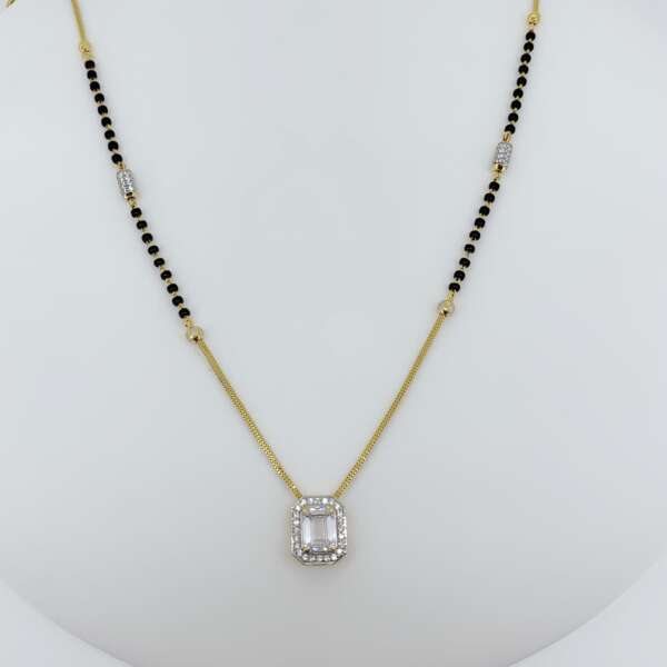 Modern Minimal Gold Mangalsutra