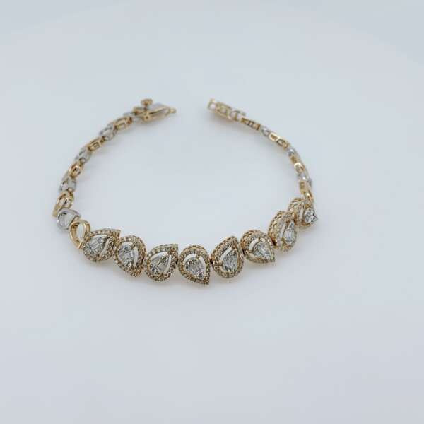 Rythm Link Diamond Bracelet