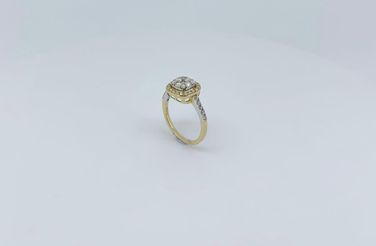 Radiant Aura Diamond Ring - Image 3